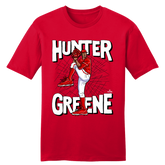 Hunter Greene Cartoon Stance Tee